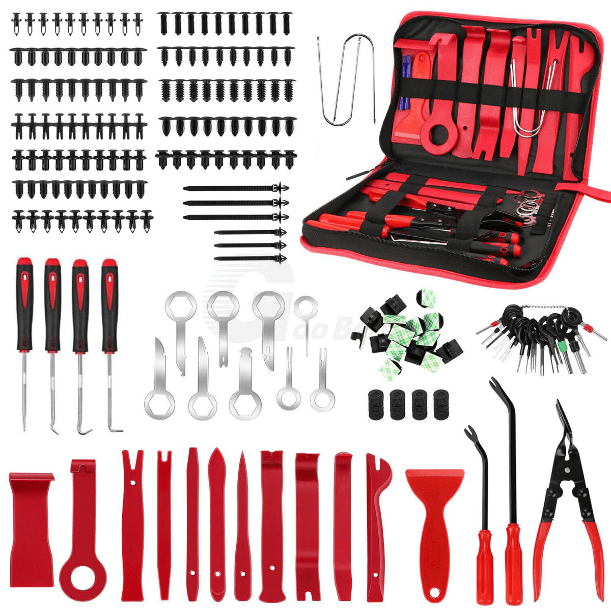 238Pcs Car Trim Removal Pry Tool Molding Kit Panel Door Dash Interior Clip Set - HomeDIYer