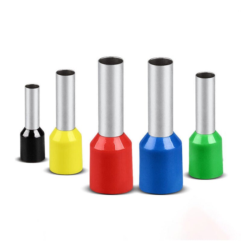 Cable Insulated Wire Cord End Terminals Entry Lead Bootlace Ferrule 0.5mm² - 16mm² multicolor - HomeDIYer
