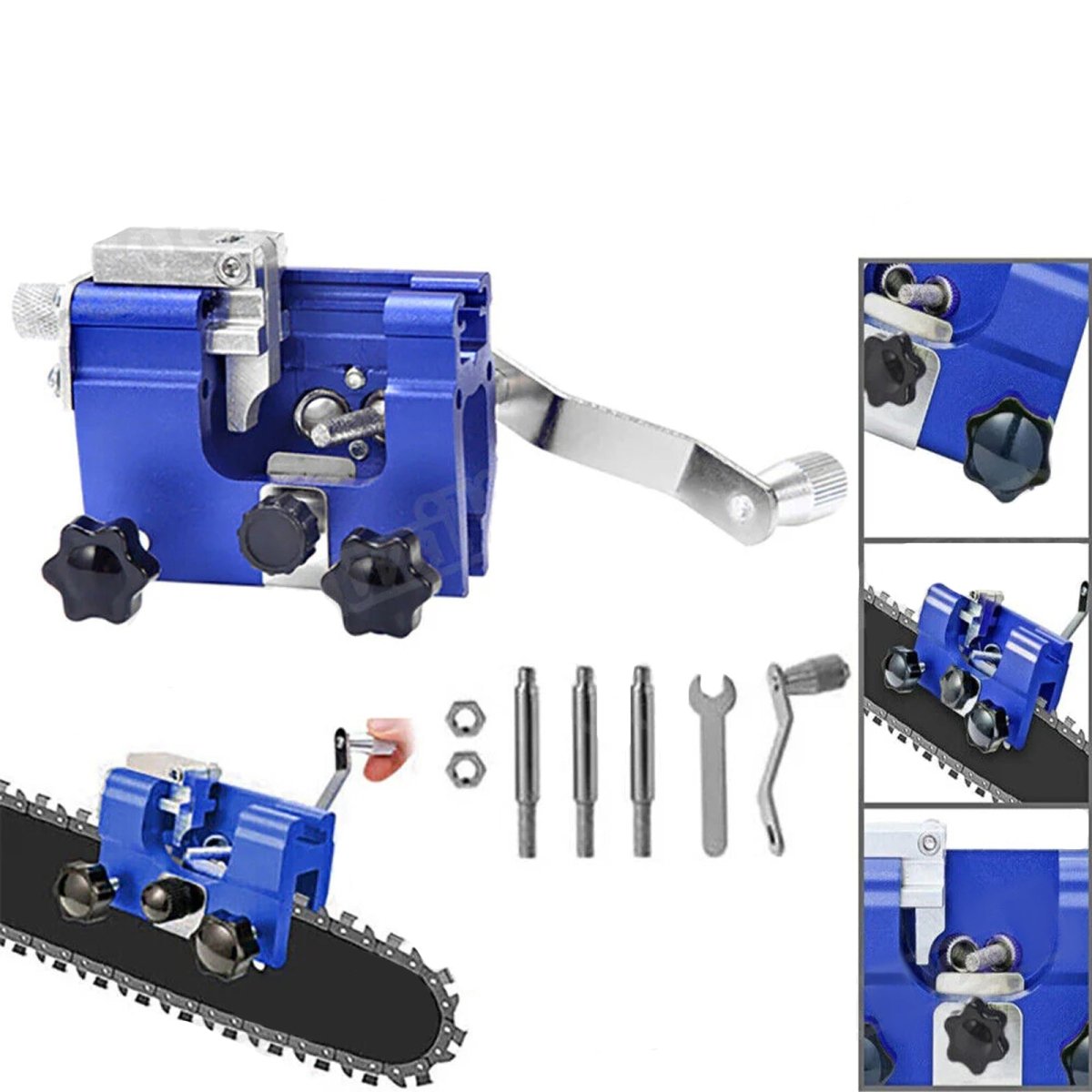 Chain sharpener Chain saw sharpener Chainsaw sharpener Chainsaw kit - HomeDIYer