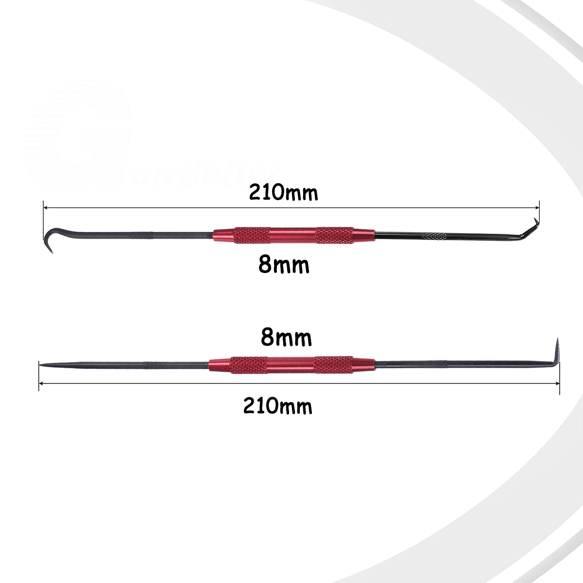 2x Assembly Hook O - Ring Tool Set O - Ring Needle Hook For Sealing Ring Automotive Assembly - HomeDIYer