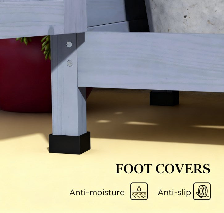 Easy to Clean Wooden Potting Bench