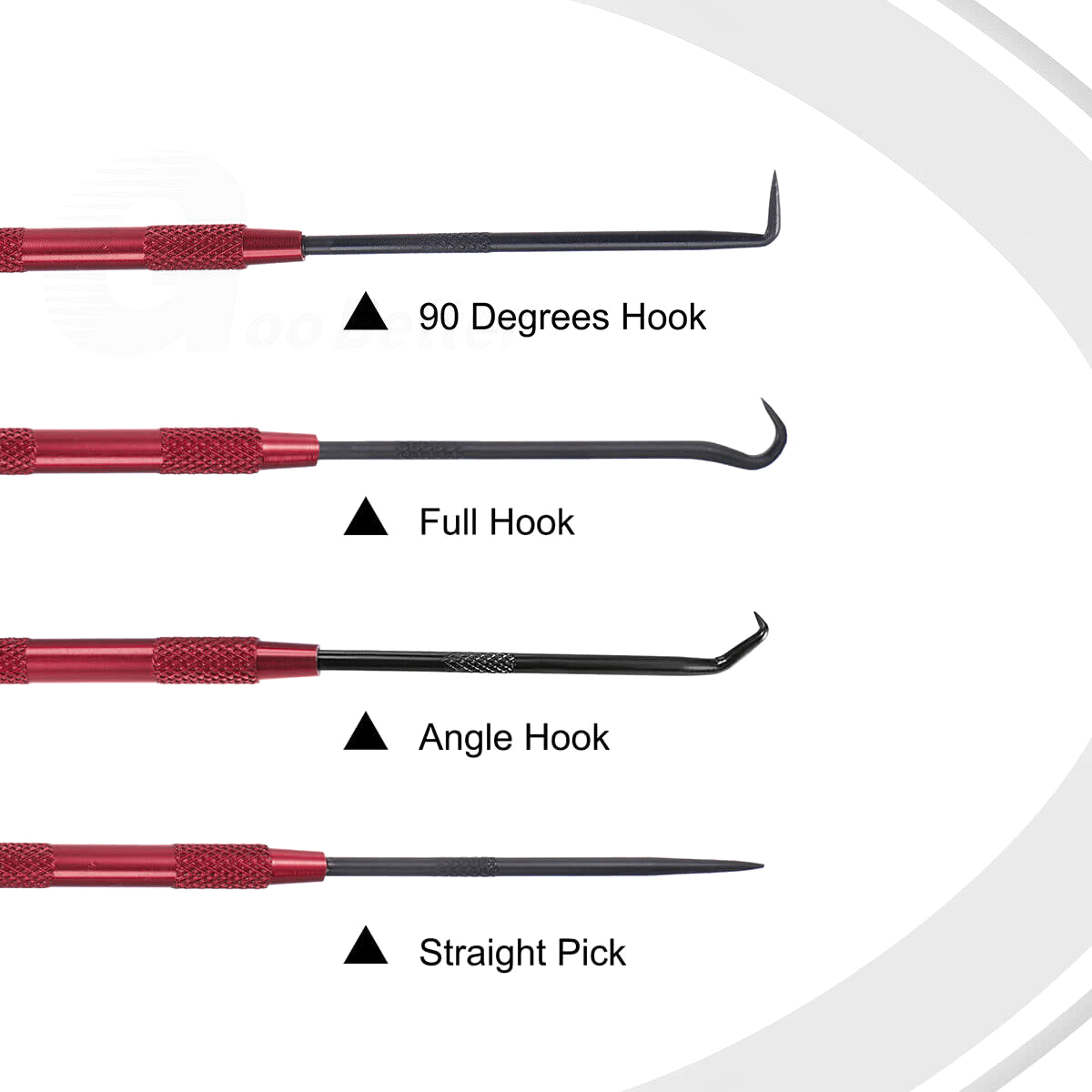 2x Assembly Hook O - Ring Tool Set O - Ring Needle Hook For Sealing Ring Automotive Assembly - HomeDIYer