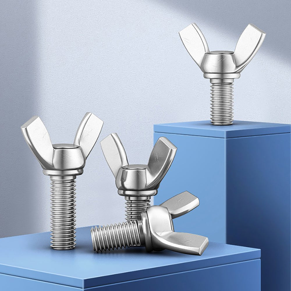 304 Stainless Steel Wing Bolt M3 M4 M5 M6 M8 M10 M12 - HomeDIYer