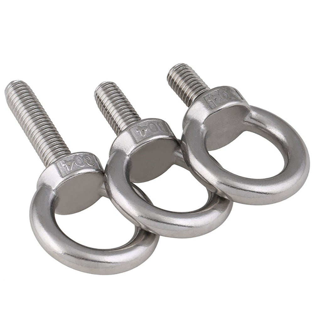 304 Stainless Steel Lifting Eye Bolts M14 M16 M18 M20 M24 - HomeDIYer