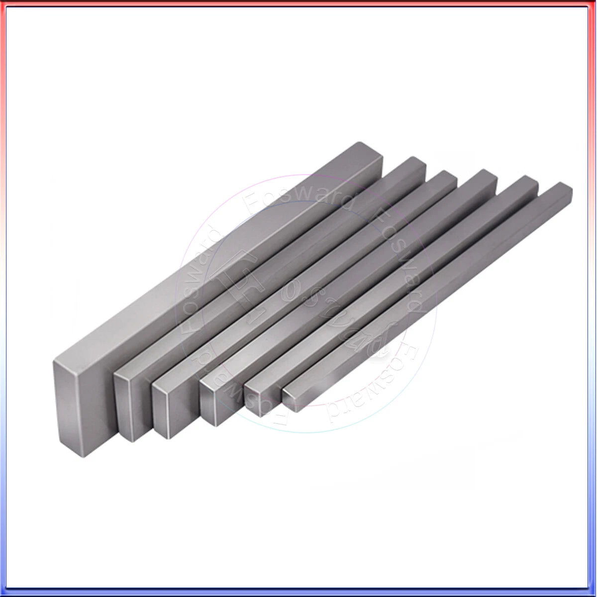 HSS Flat Bar Solid Metal Strip Metal Plate Trim 4 mm Thickness 200mm Length