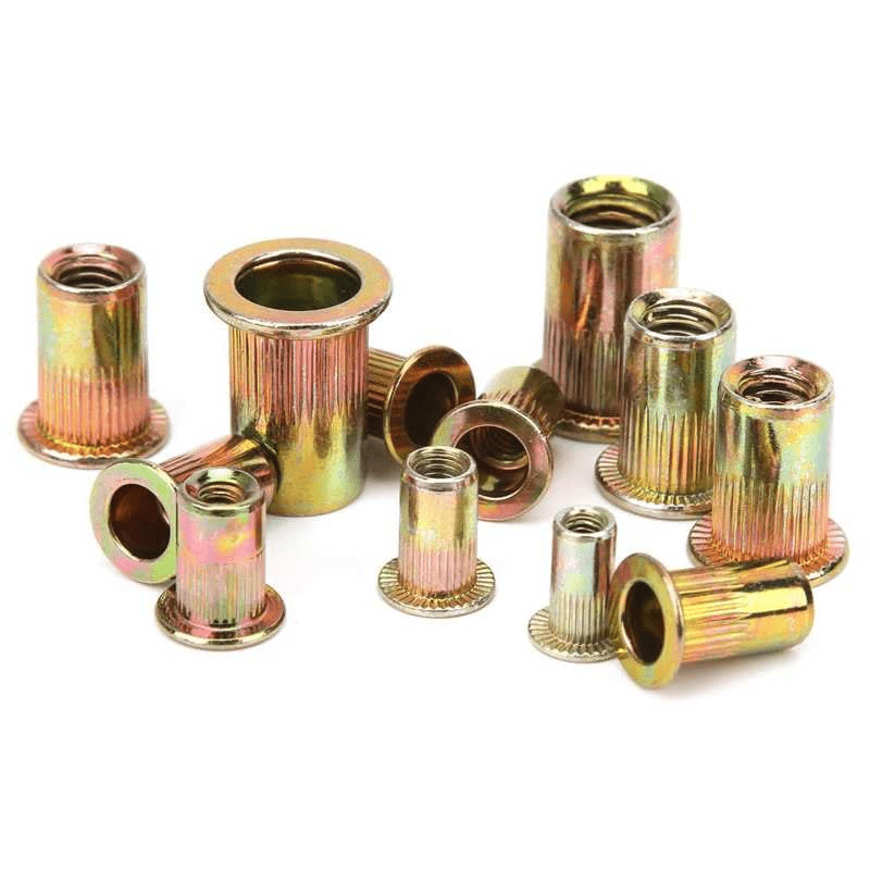 300PCS Zinc Steel Rivet Nut Kit Rivnut Nutsert Assort 150Pcs SAE + 150Pcs Metric - HomeDIYer