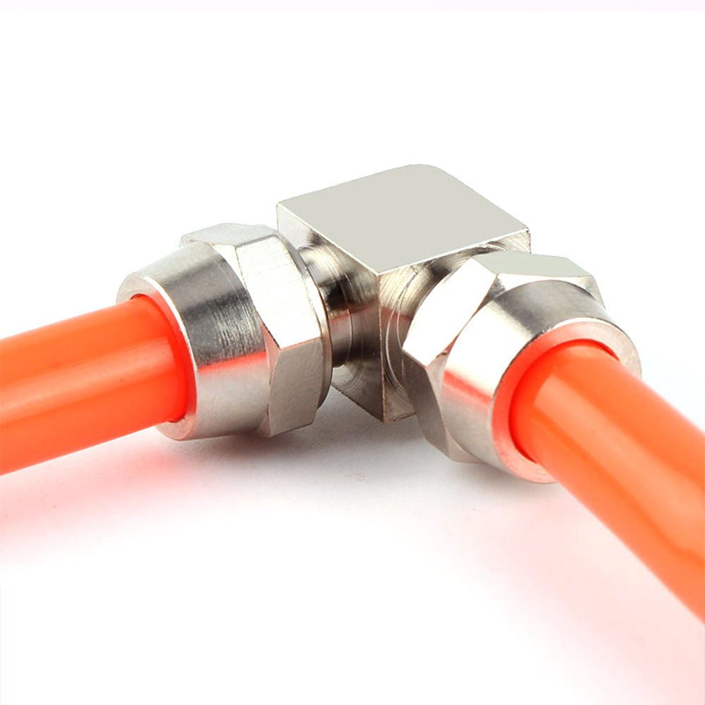 Pneumatic Push - In Fitting L - Type Elbow Joiner Qucik Connector Air Water Hose - HomeDIYer