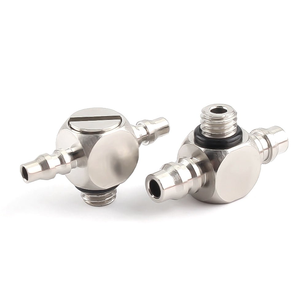 Mini Small Pneumatic Push in Fitting Male Thread Air Line Hose Barb Connector - HomeDIYer