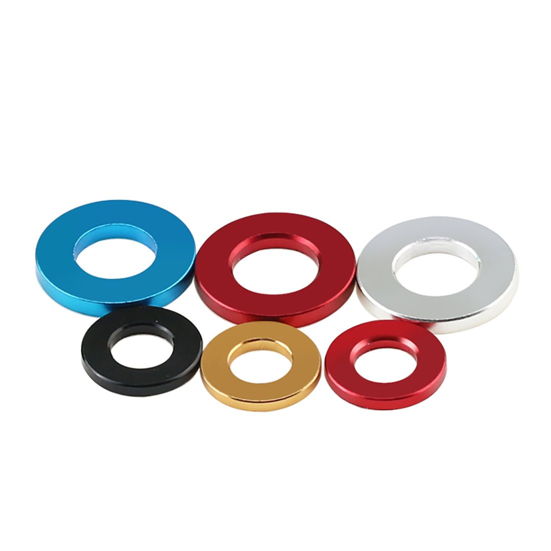 M8 M10 Colore Aluminium Alloy Metric Flat Washers Anodised Seal Washer - HomeDIYer