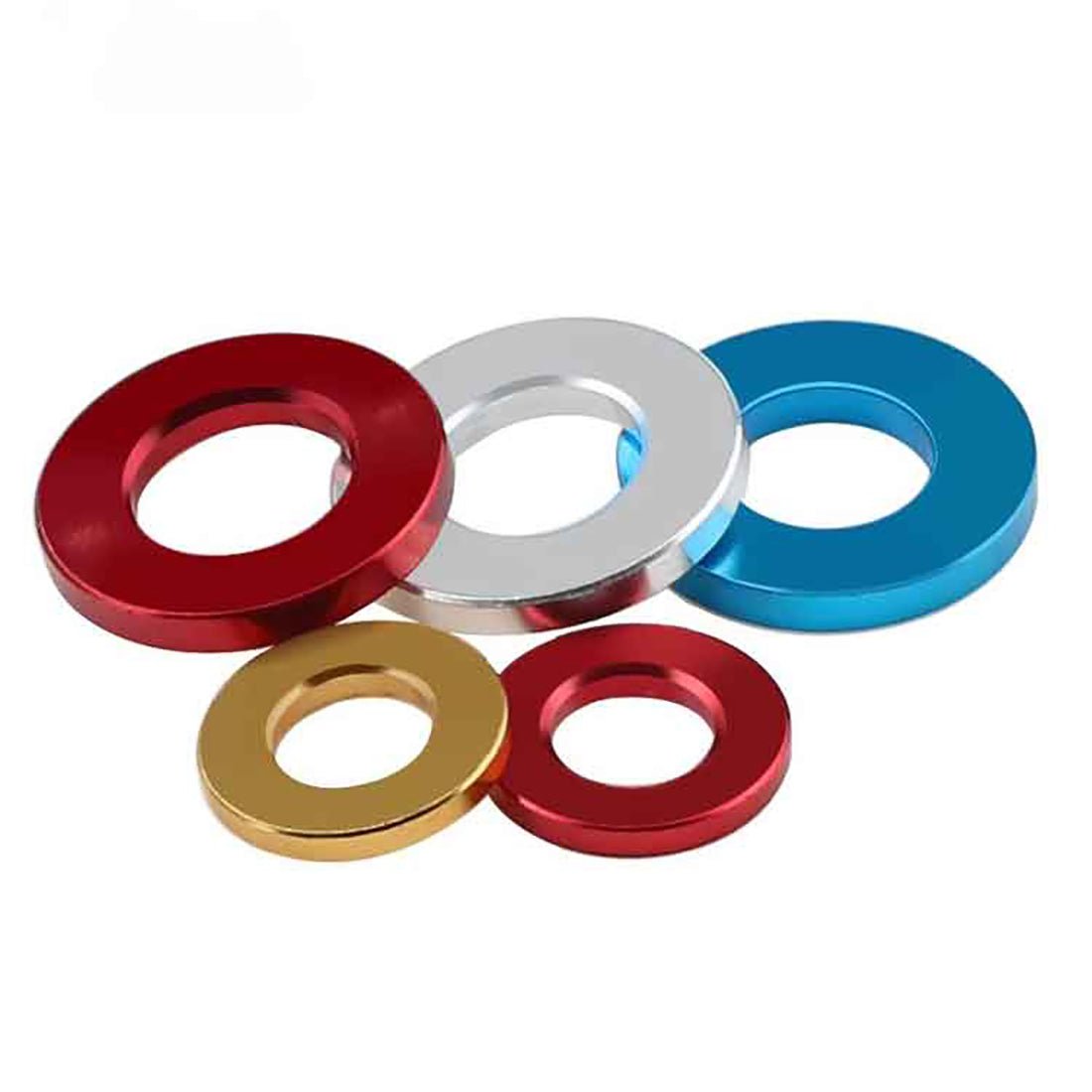 M8 M10 Colore Aluminium Alloy Metric Flat Washers Anodised Seal Washer - HomeDIYer