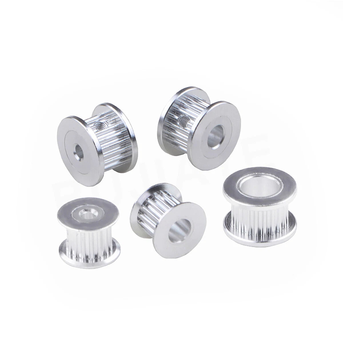 GT2 Timing Belt Pulley 16/20 Teeth 6mm Teeth Width Bore 3mm-8mm For 3D Printer