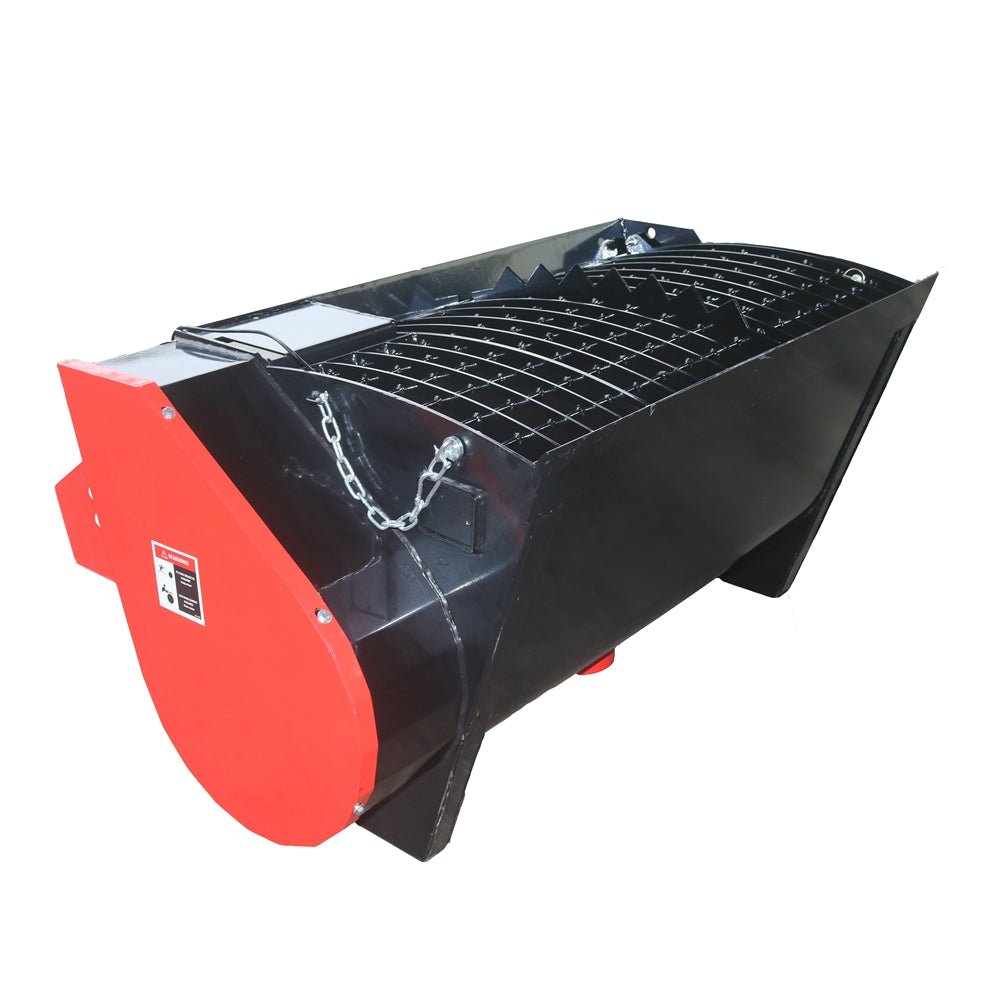 280Lt Volume Skid Steer Attachments Concrete Mixer Bucket - HomeDIYer