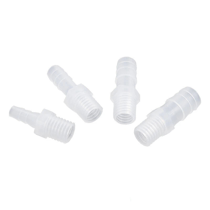 External Thread Straight Joint Plastic Tube Connector 4mm–25mm