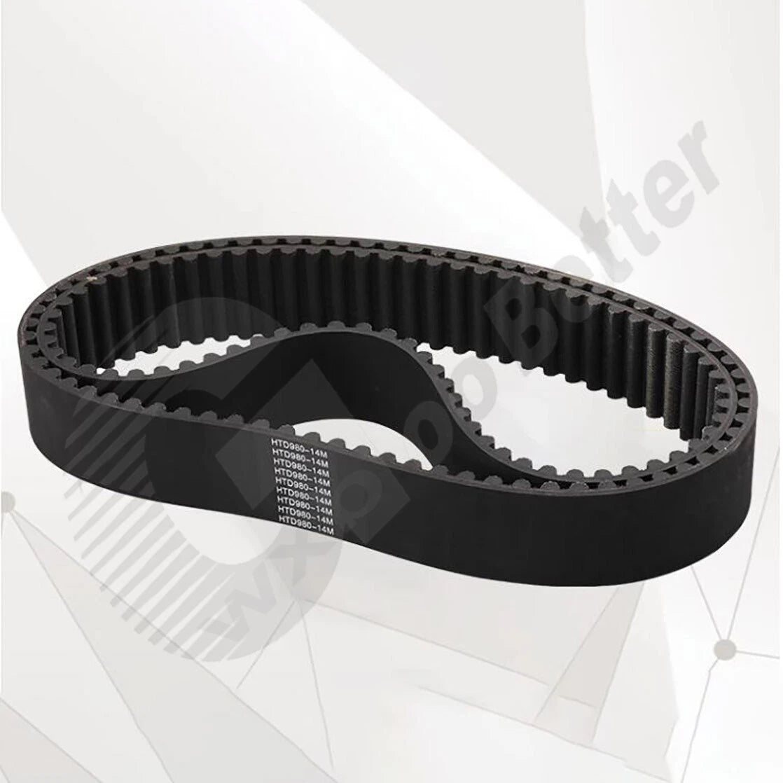HTD 14M Closed Loop Timing Belt — 14mm Pitch, 50mm Wide, CNC & Pulley Drive