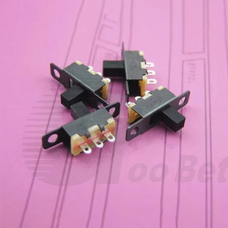 Miniature Slide Switch SPDT 3 Pin PCB Micro Toggle On-Off — Model & DIY