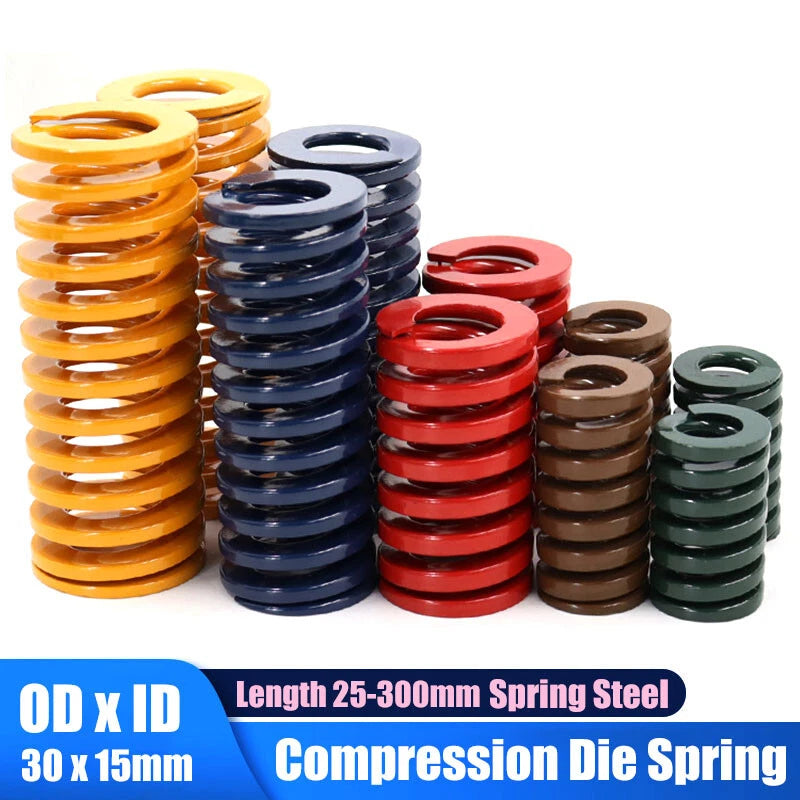 OD 30mm ID 15mm Mould Die Spring Compression Spring Heavy Duty Spring Steel