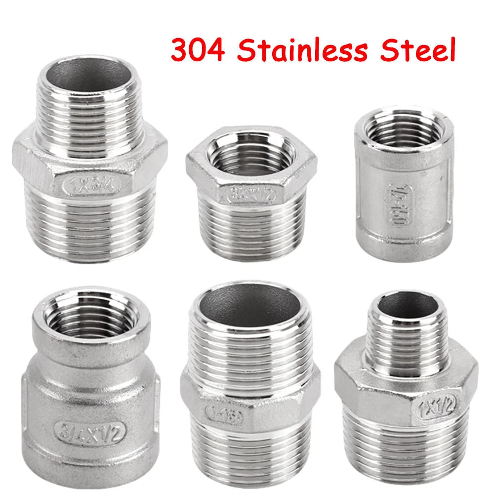 Pneumatic Push to Connect Fittings — Elbow, Tee, Straight & More | Stainless Steel Air Line