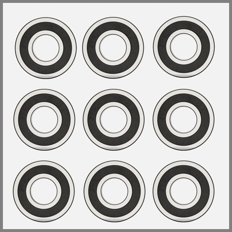 6900-6906 2RS Deep Groove Ball Bearings Double Rubber Sealed GCR15 Bearing Steel