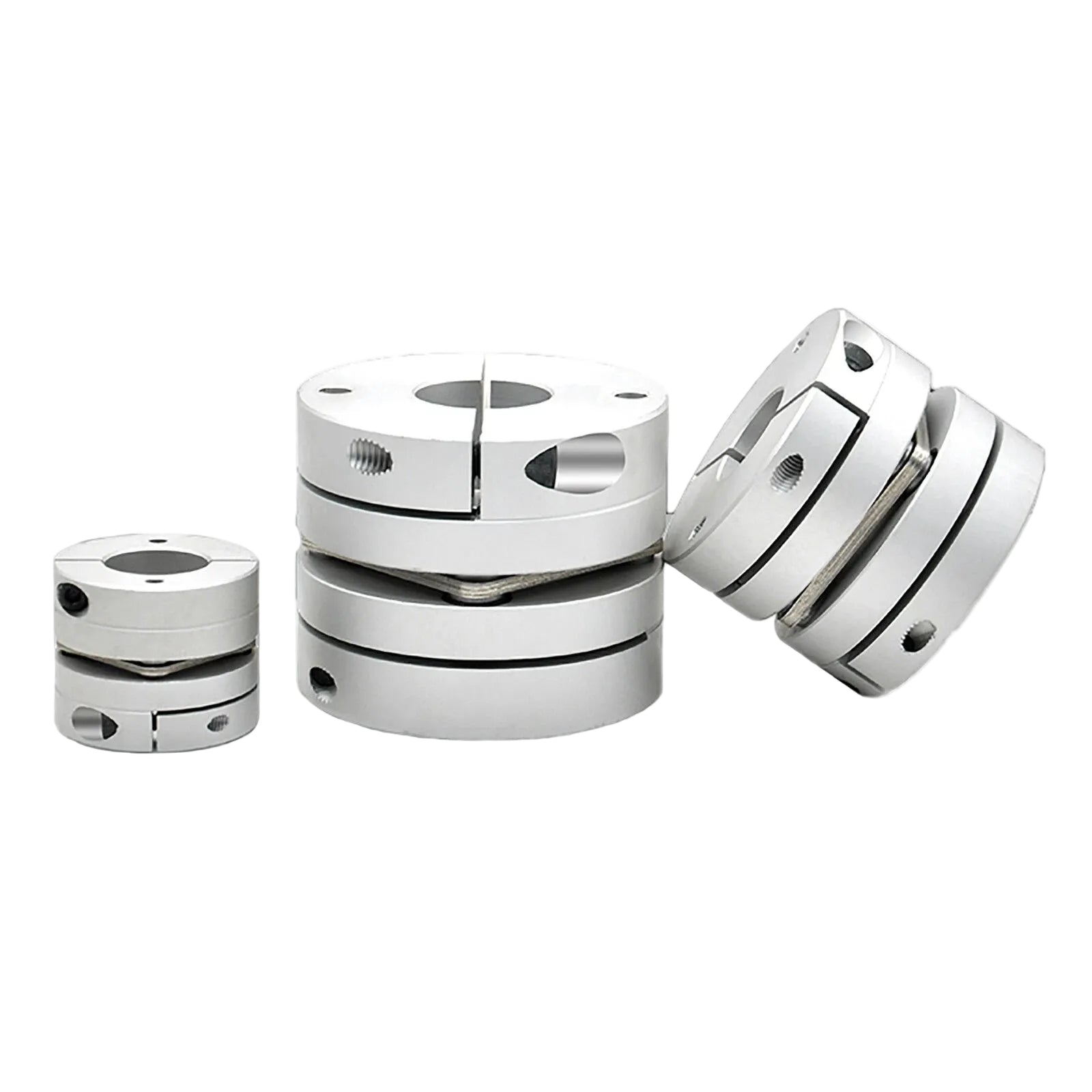 Servomotor Flexible Shaft Couplings Aluminium D39 Single Diaphragm CNC Coupler