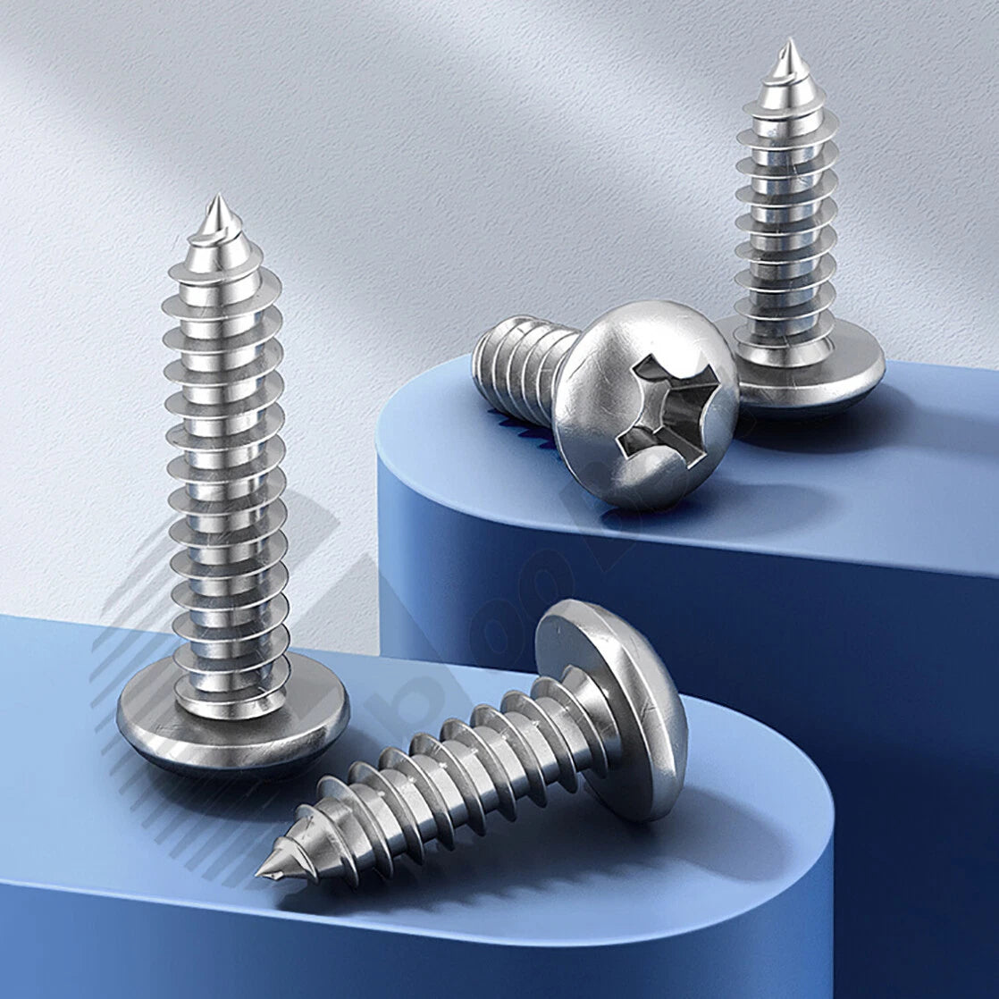 Button Head Screws M1.2~M2.6 A2 Stainless Steel Button Head Sheet Metal Screws