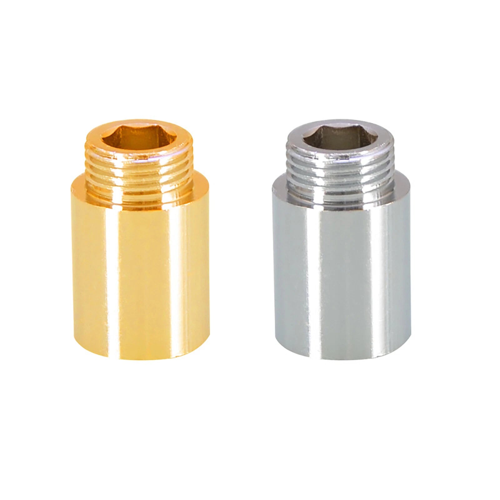1/2" BSP Male-Female Brass Tap Extension Fitting | Threaded Pipe Connector
