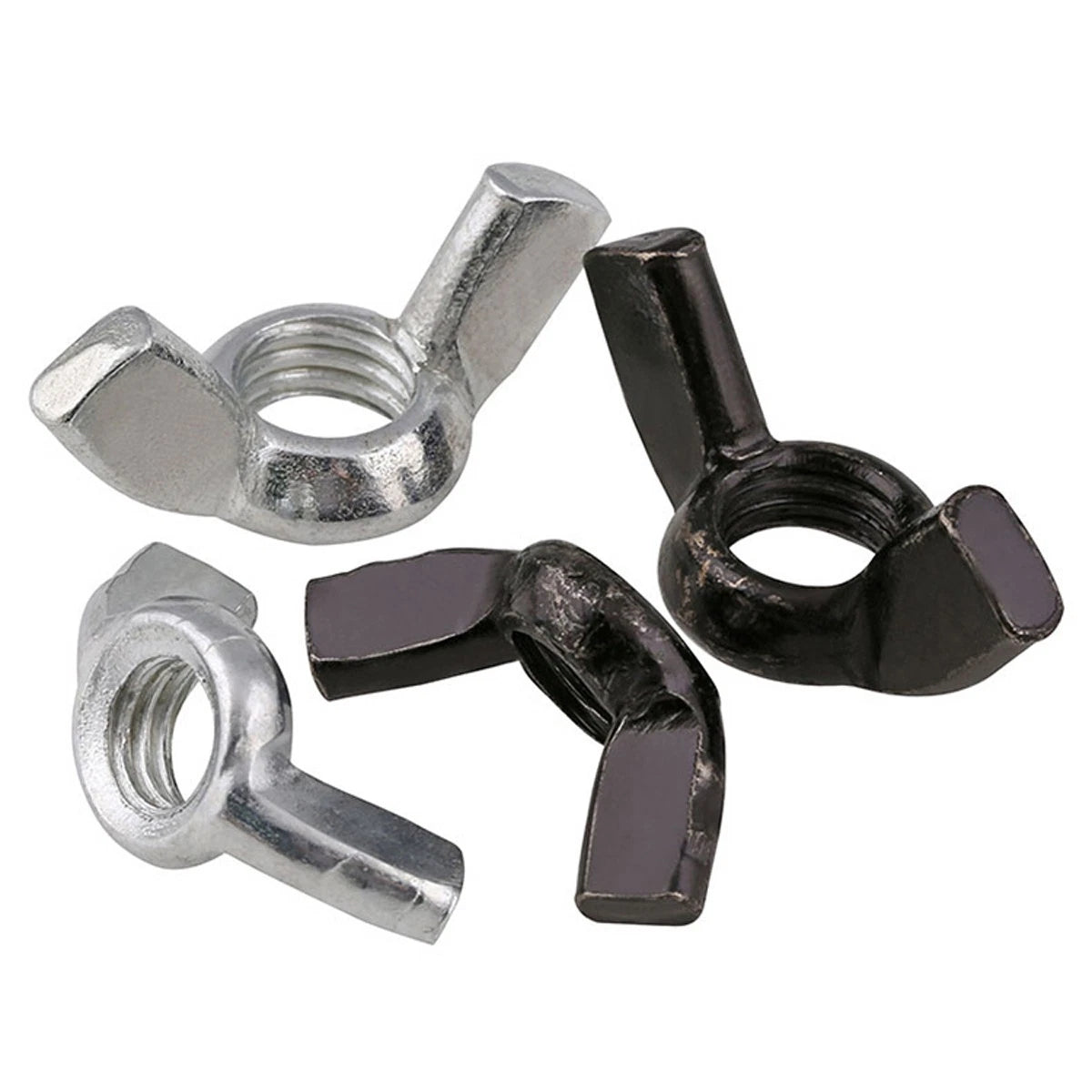 Stainless Steel SS Wing Nuts Nut Metric 304 M3 M4 M5 M6 M8 M10 M12 Fit Screws
