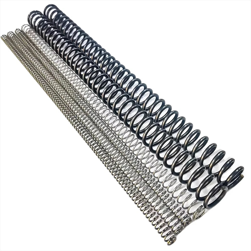 305mm Long Compression Spring Steel Pressure-Coil Springs Wire Dia : 0.3mm–5mm