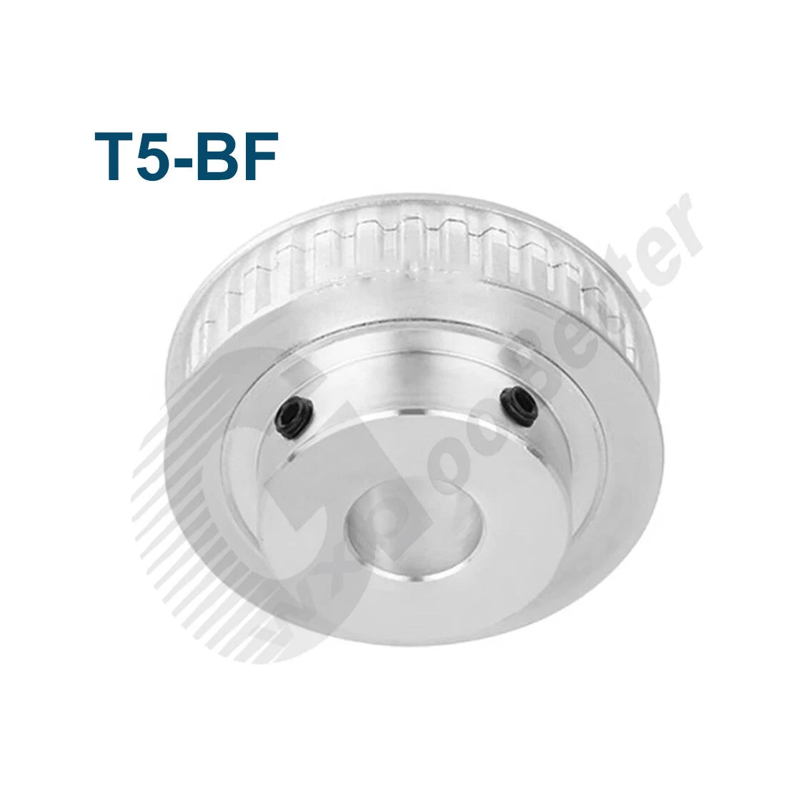 T5 15mm Timing Belt Smooth Tooth Drive Pulley 20T 22T~30T Bore=5mm~20mm w Step