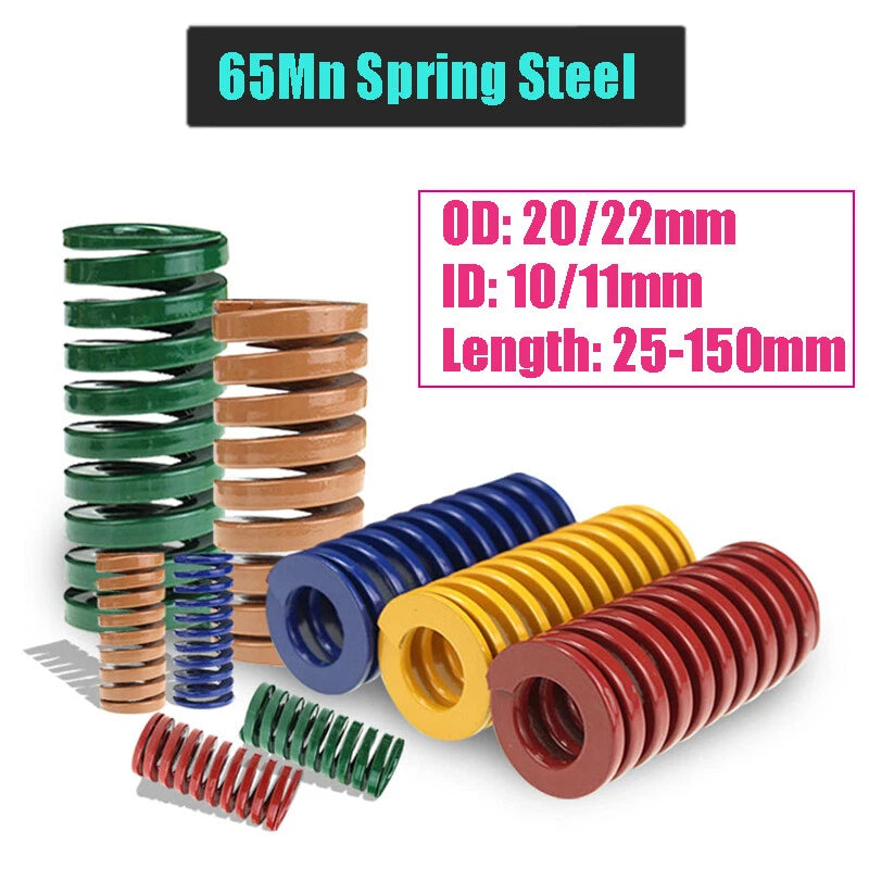 Light/Medium/Heavy Load Duty Die Springs Mould Compression Die Spring OD 20-22mm