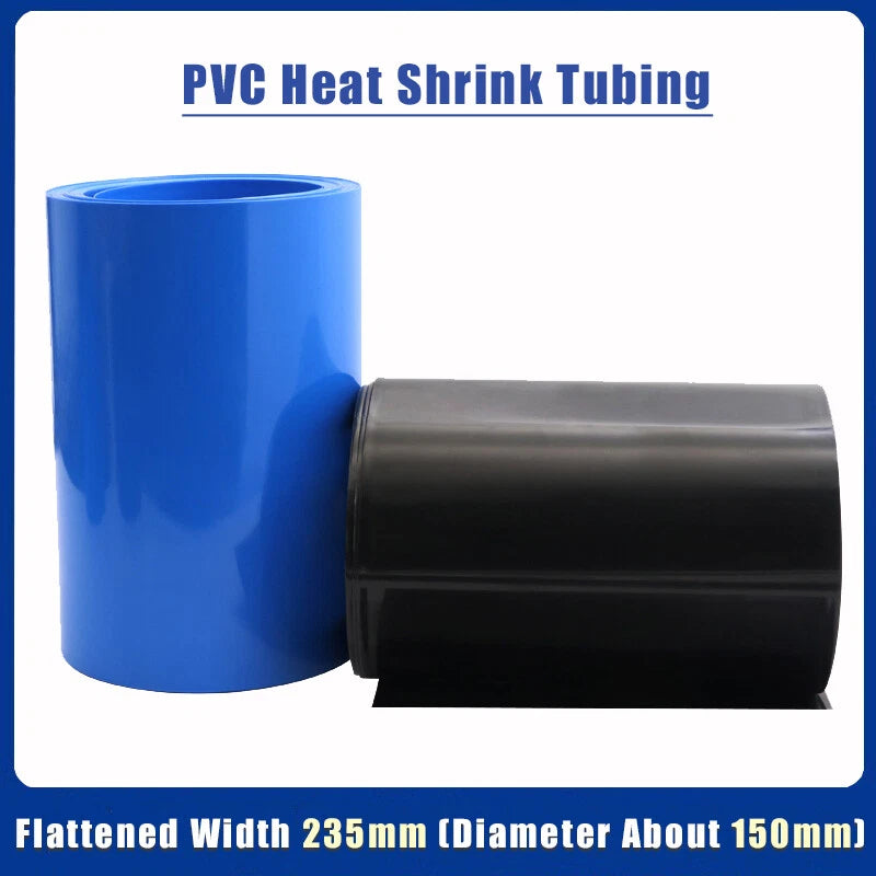 235mm Flat Width PVC Heat Shrink Tubing for Battery Pack Insulation