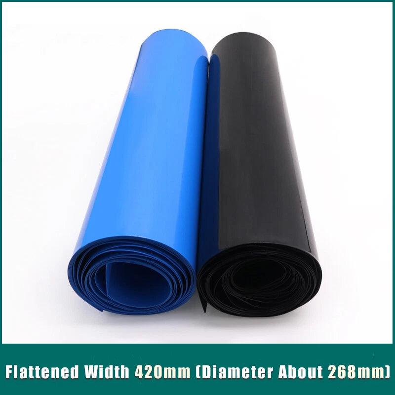 420mm Wide Heat Shrink Tubing for Battery Wraps & Sleeve Insulation
