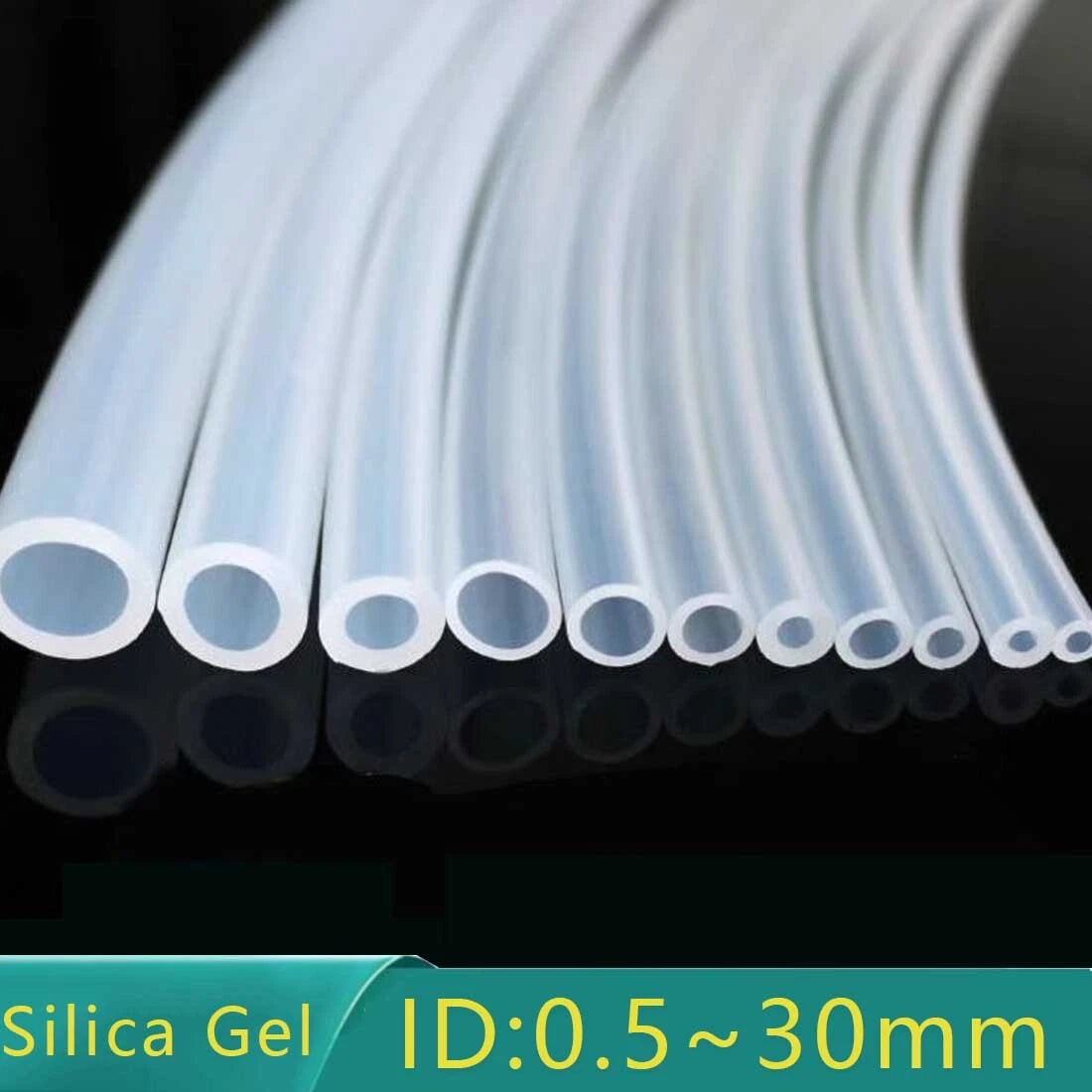 Clear Silicone Tube Hose Beer Vacuum Pipe Food Grade Soft Rubber Soft Flexible