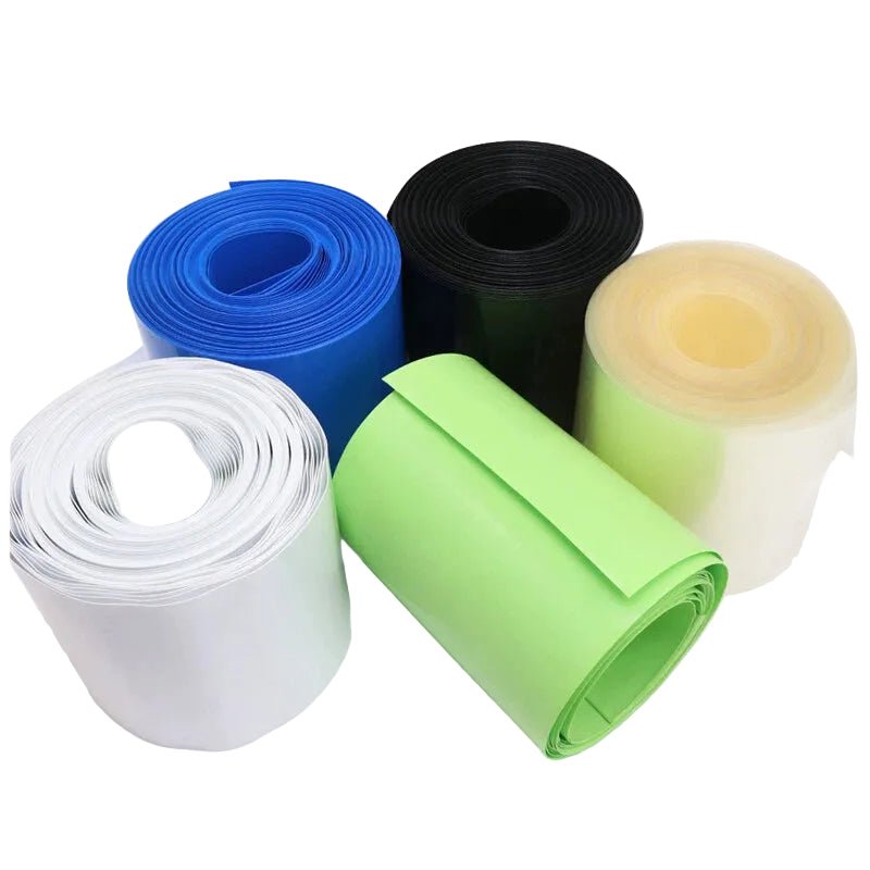 PVC Heat Shrink Tubing 145mm Wide – Battery Wrap & Wire Insulation Sleeve - HomeDIYer