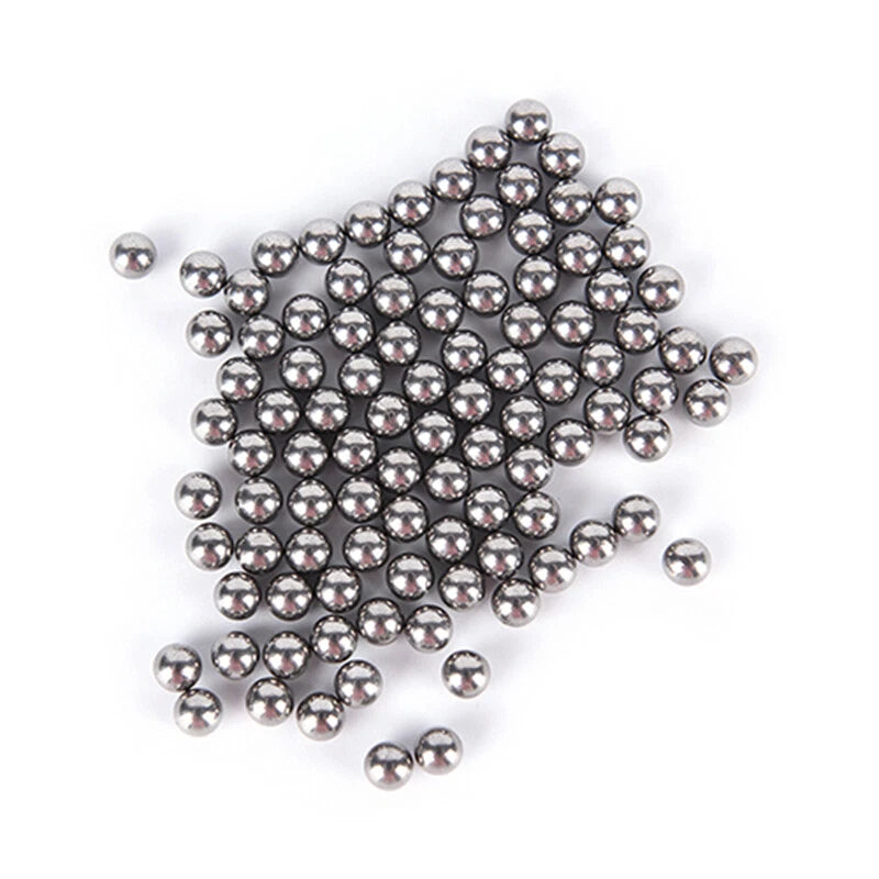 50/100/200pcs Rolling Ball Bearings 3mm-6mm Catapult Slingshot Ammo Steel Ball