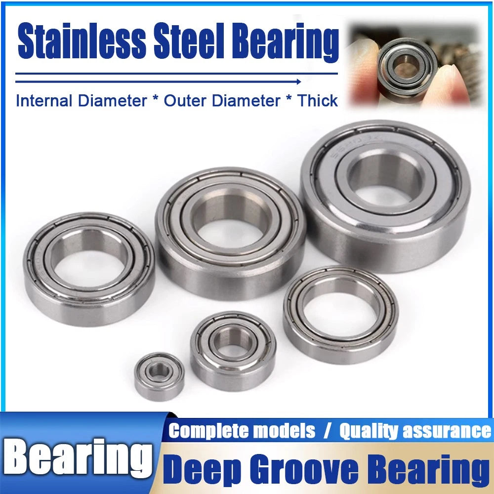 Miniature Stainless Steel Deep Groove Ball Bearing Small Bearings 6000 6001~6018
