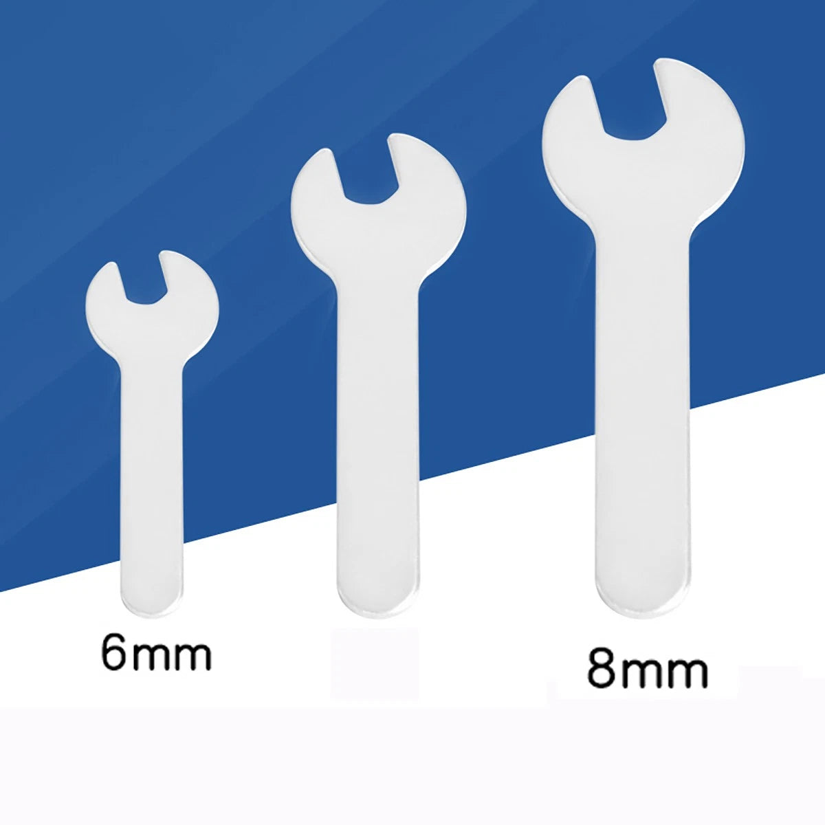 6mm/8mm Opening Wrench Mini Adjustable Spanner For MK8/10 3D Printer Nozzle Tool