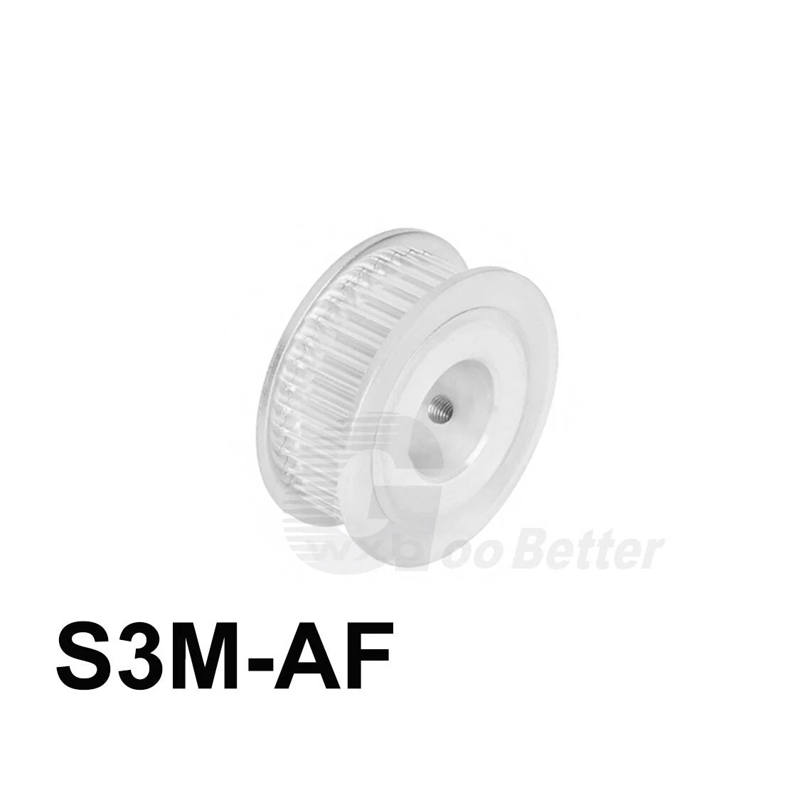 S3M 10mm Timing Belt Smooth Tooth Drive Pulley 42T 44T 45T~68T Bore=5mm~25mm