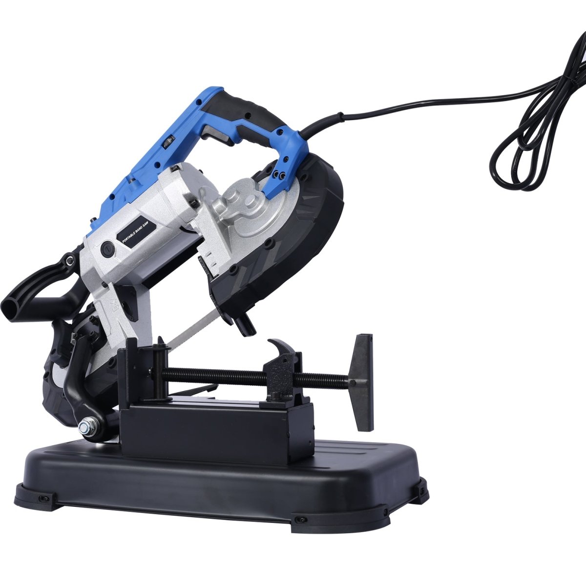 High - Performance Portable Band Saw with Removable Stainless Steel Base, 45° - 90° Cutting, 10A 1100W Motor, 5 - inch Depth Cut, - HomeDIYer