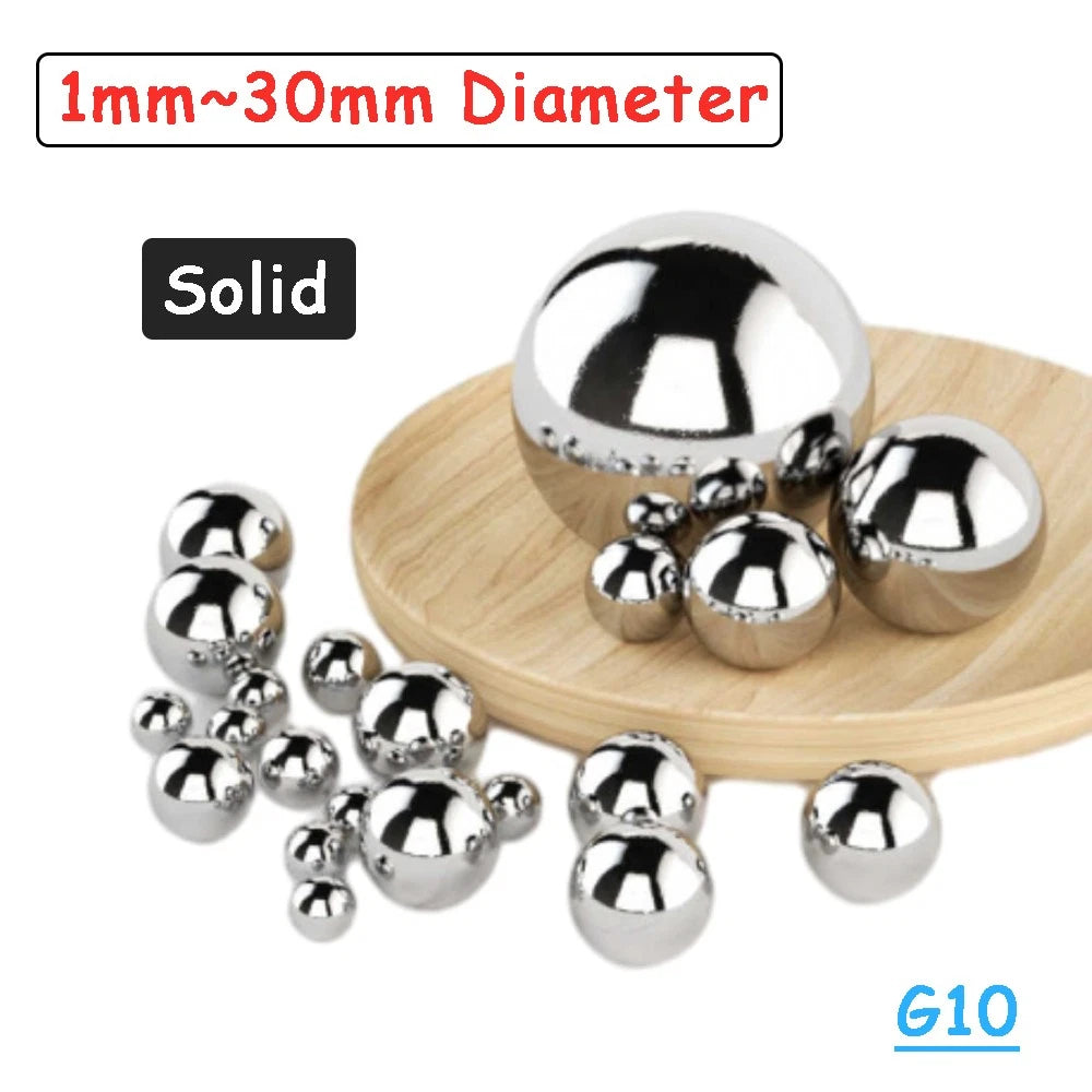 Loose Ball Bearings Steel High Precision Solid Balls Grade 10 1mm~30mm