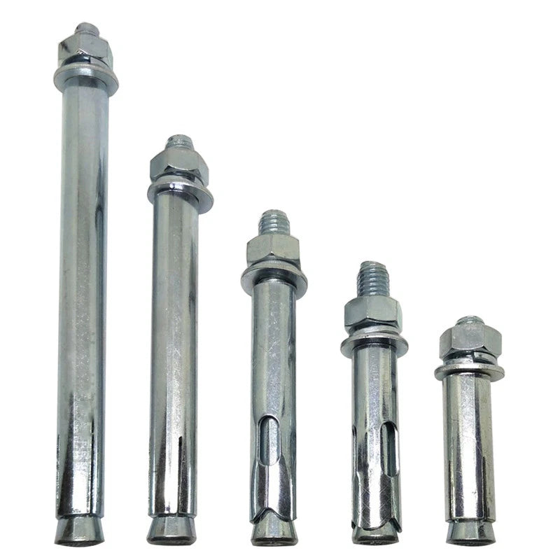 Sleeve Anchor Expansion Bolts Zinc Plated — M6 M8 M10 M12 M14 for Concrete & Masonry