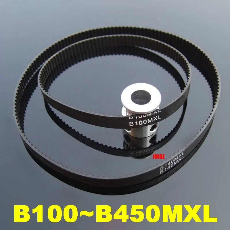MXL Closed Loop Timing Belt 6mm Wide — B100 to B450 for CNC & 3D Printer