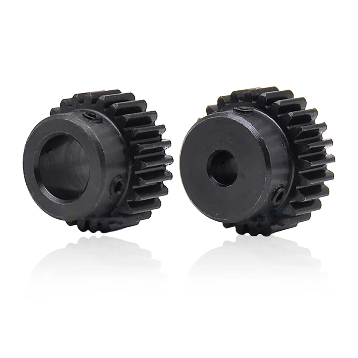 1M Mod Spur Gear Pinion Gears 10T-35T Bore 4-17mm Metal Spur Transmission Motor