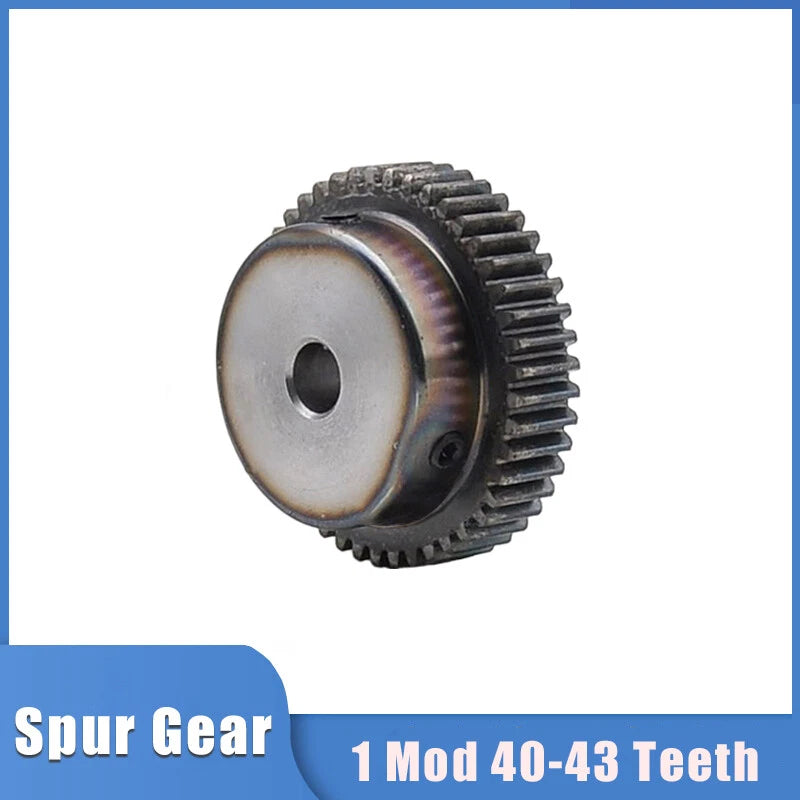1 Mod 40-43 Teeth Spur Gears Transmission Gear With Step Motor Pinion Gears