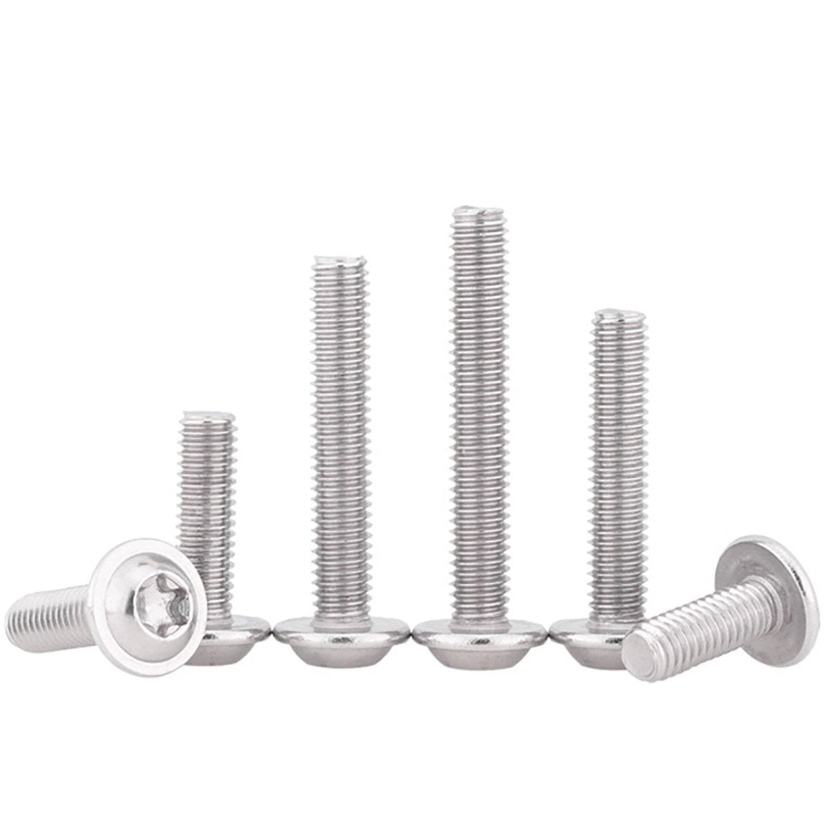 Torx Flanged Button Head Screws — 18 - 8 Stainless Steel, ISO 7380 - 2, M2 to M8 - HomeDIYer