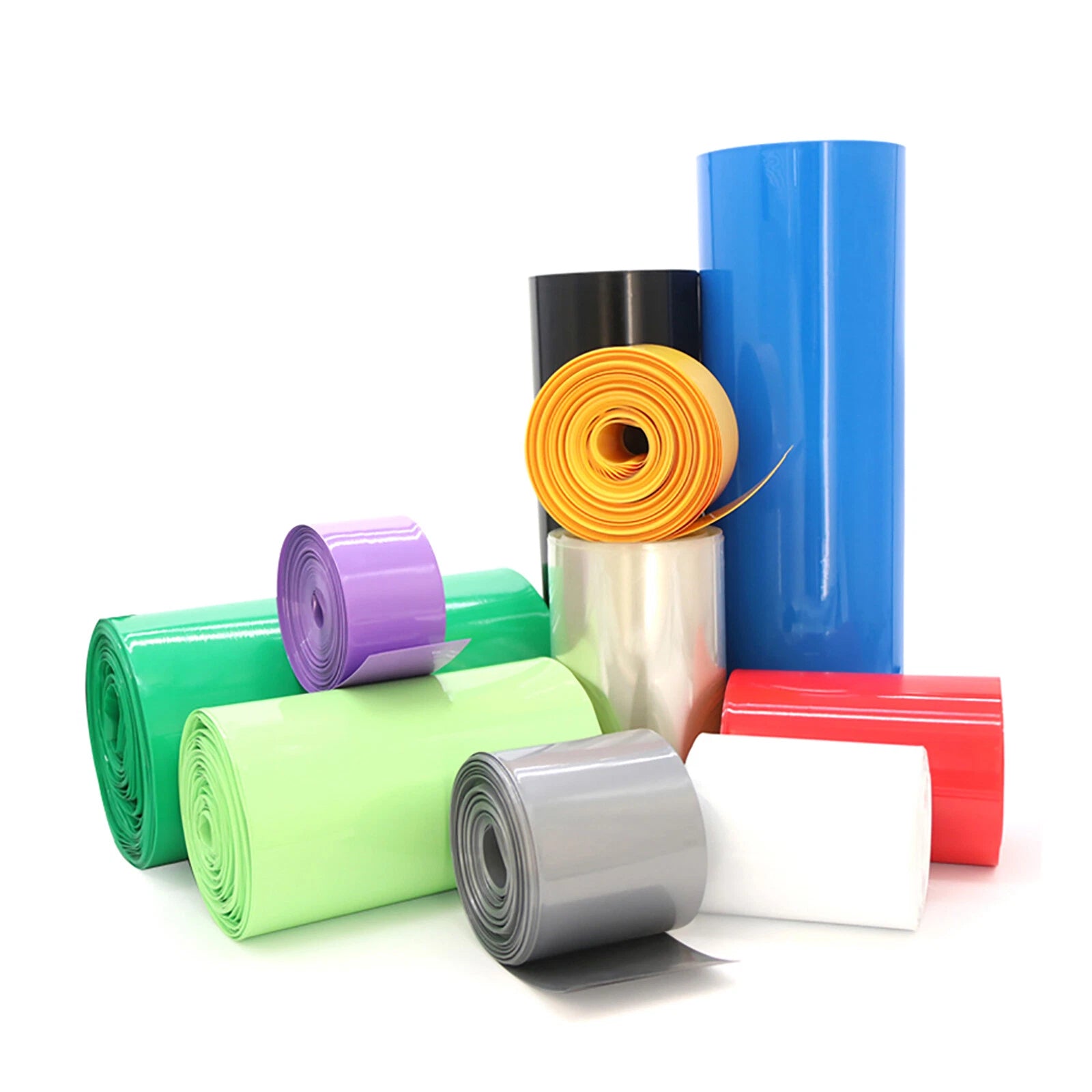 PVC Heat Shrink Tubing for RC Battery Packs — 7mm to 125mm Wide, LiPo NiMH NiCd