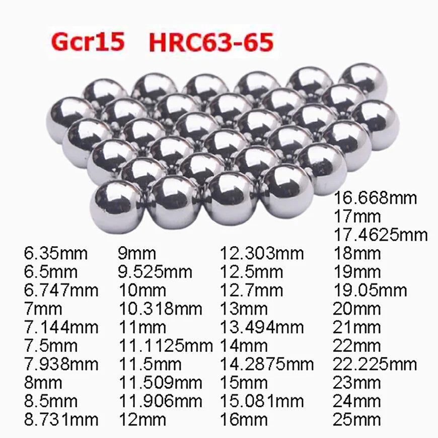 G10 Grade Bearing Steel Ball Precision Gcr15 Mechanical Steel Balls Bearings
