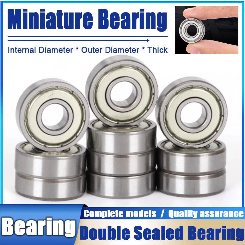 Miniature Deep Groove Ball Bearing Small Bearings R2/3/4/6/8/10/14/16/18/20-R188
