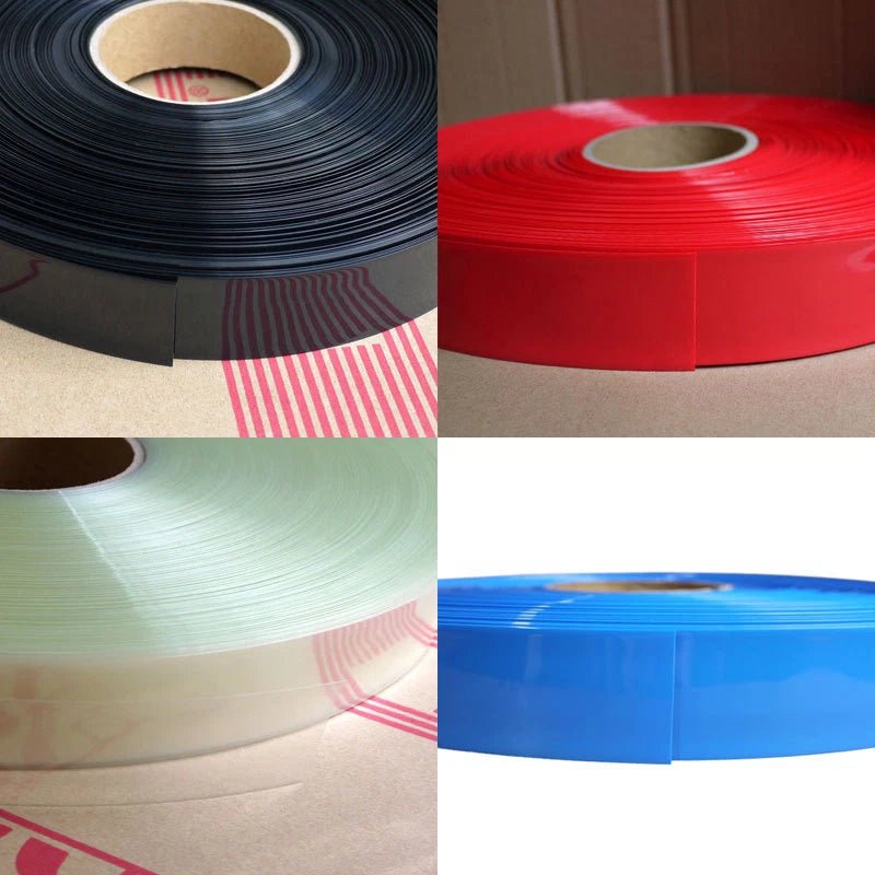 PVC Heat Shrink Tubing 1m — 7mm to 450mm Wide, Multi - Color Wire & Battery Wrap - HomeDIYer