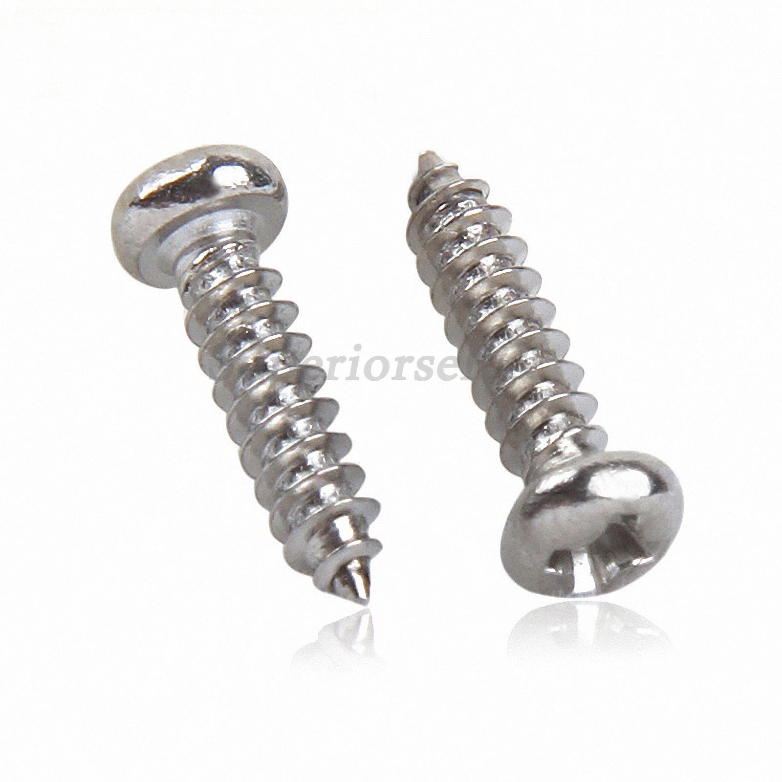 M1 M1.7 M2 M3 Phillips Pan Head Sheet Metal Self Tapping Screws Ni Plated Steel