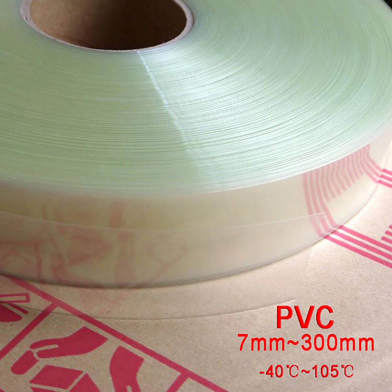 Clear PVC Heat Shrink Tubing — Transparent Wrap for RC Battery, LED & Wire (7mm–300mm Flat)